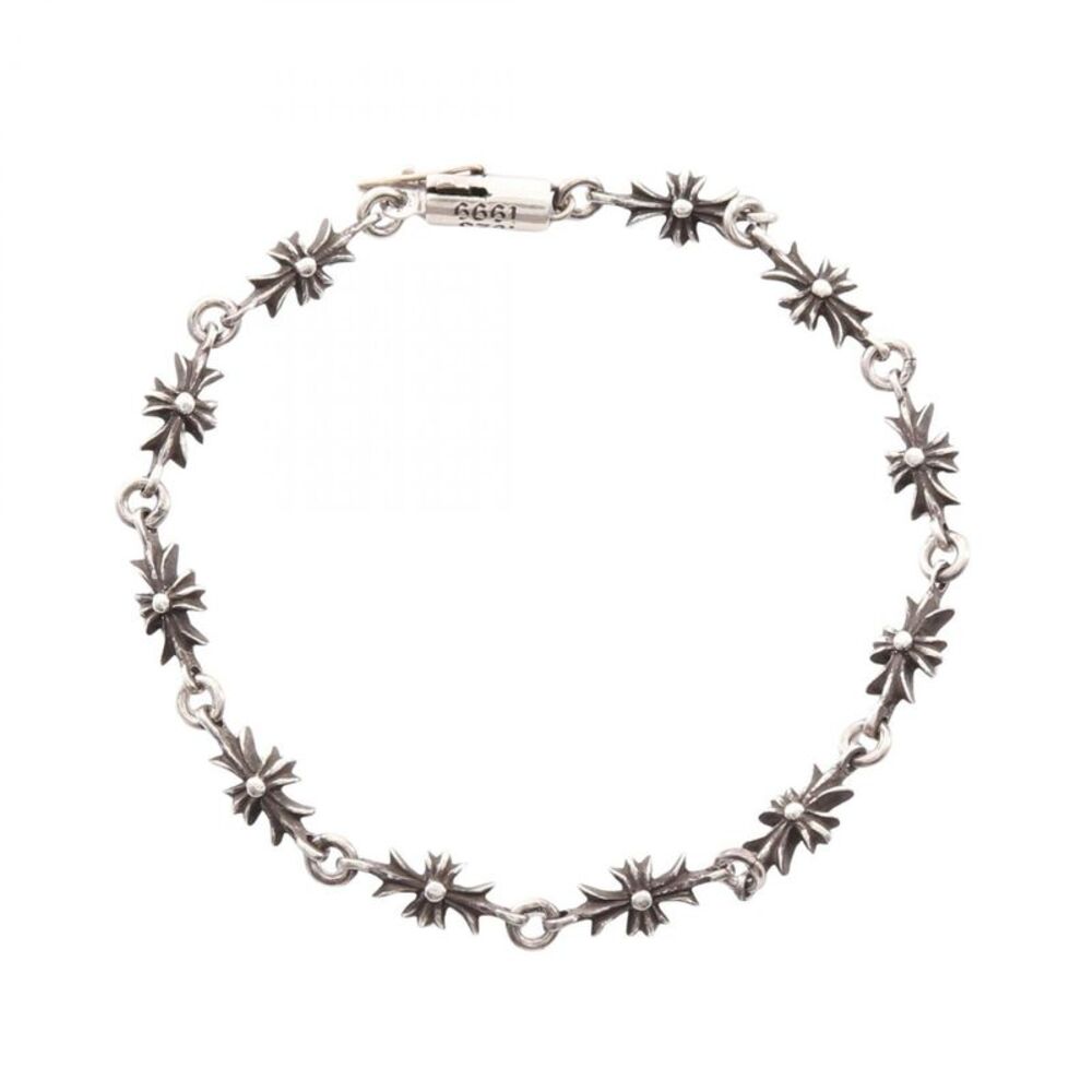 CHROME HEARTS Tiny E CH Plus Silver Bracelet